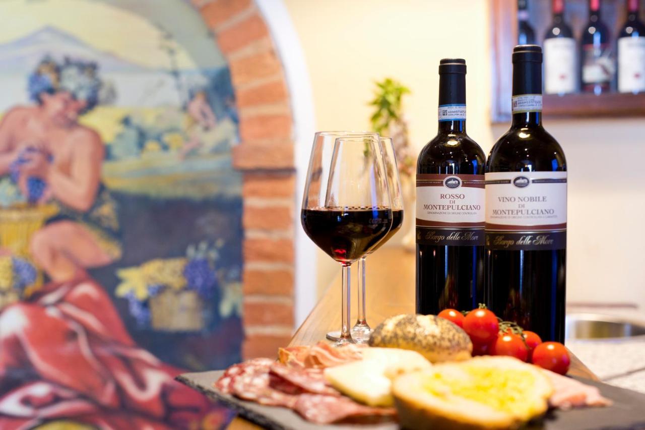 Montepulciano Stazione ボルゴ デレ モアヴィラ エクステリア 写真
